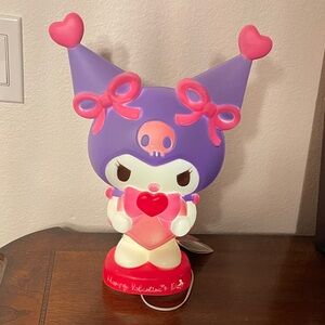 Kuromi LED Valentines Day 12 Inch Blow Mold Sanrio Hello Kitty Gemmy 2026 Purple